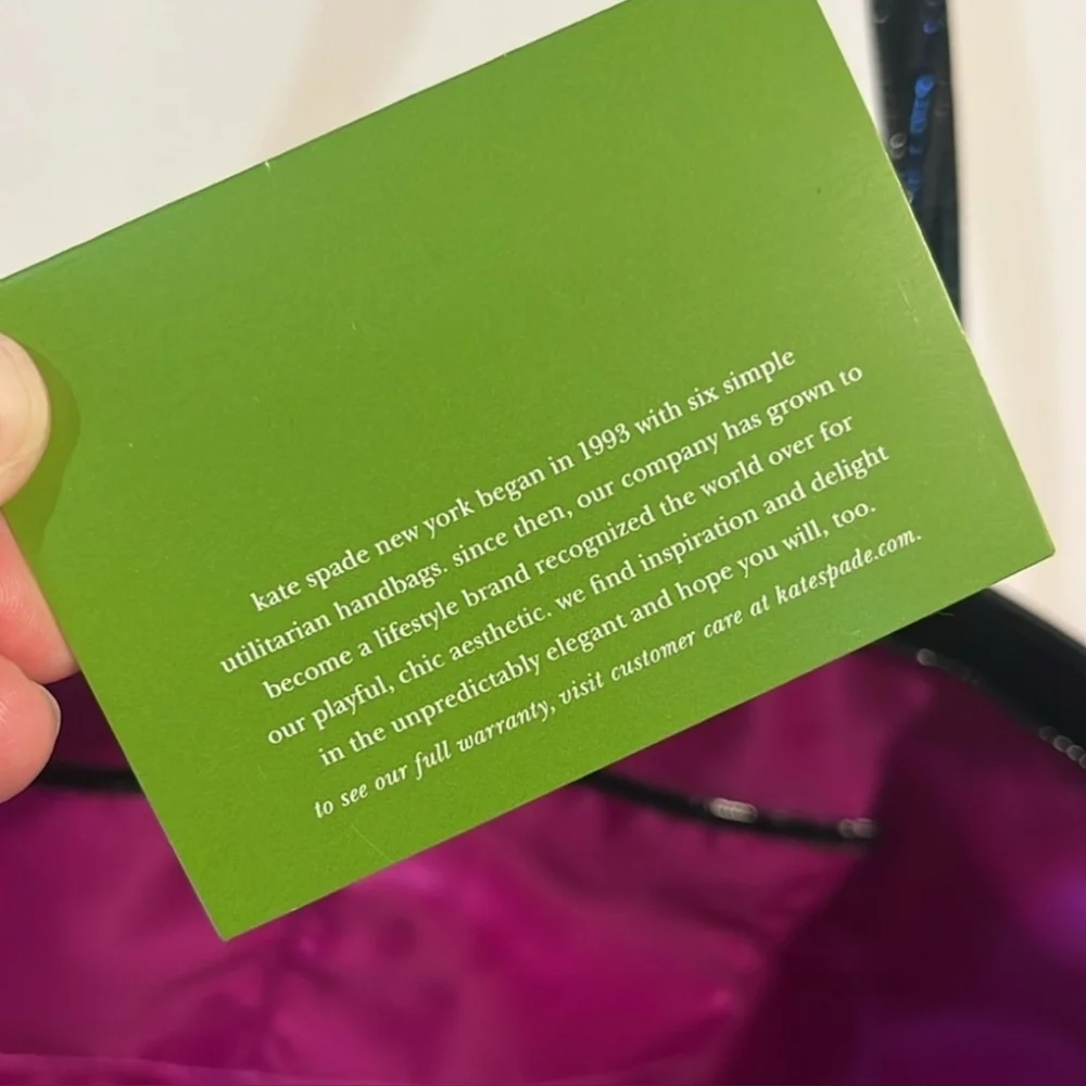 Kate Spade Beverly Breeze Woven Small Coal Tote Bag NWT 💜HOST PICK💜 - Picture 15 of 15